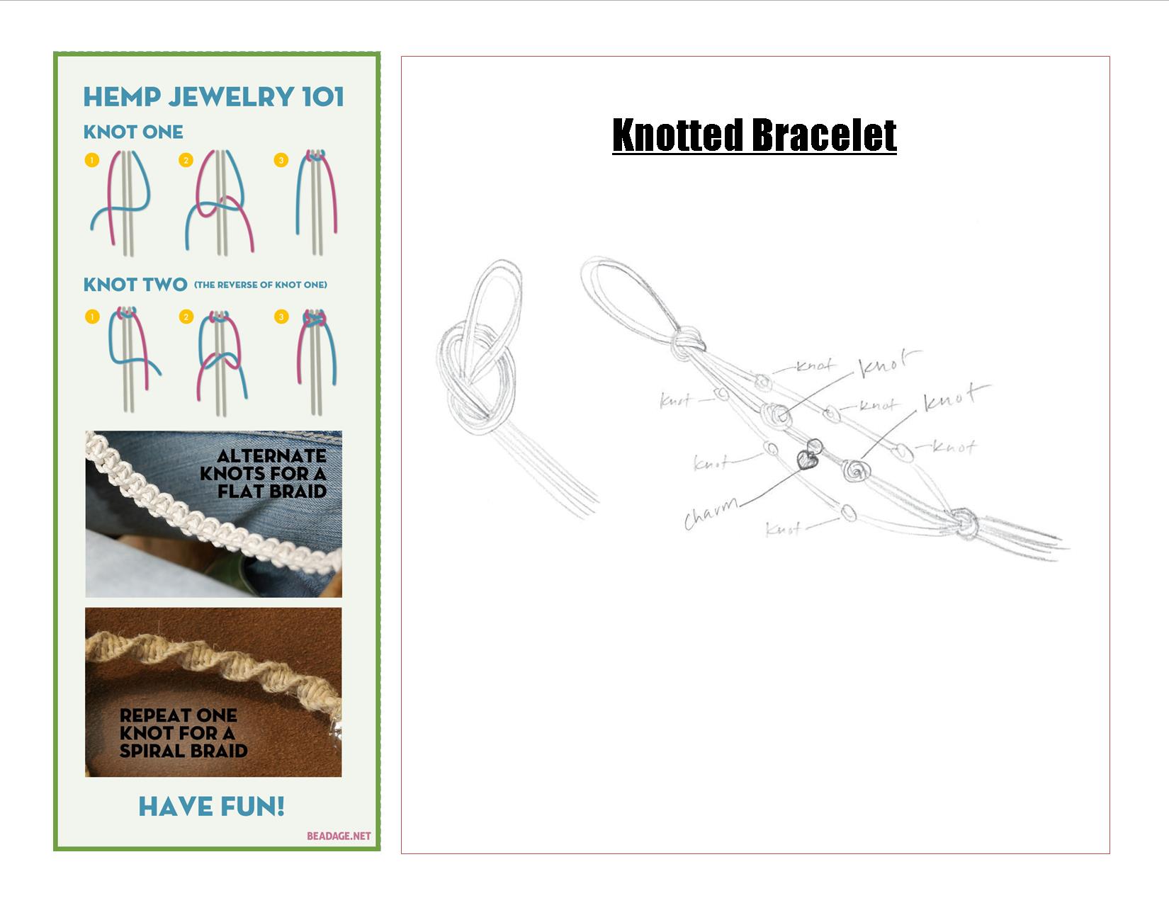 Hemp Bracelet Instructions Silverdale Stake Youth